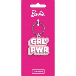 Sleutelhanger Barbie GRL POWER 6 cm