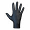 Handschoenen van nitril JUBA Agility Grip Zwart Nitril Stofvrij 50 Stuks Maat 10