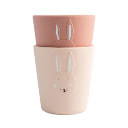 Silicone Beker - Mrs. Rabbit, 2st.