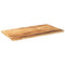 Tafelblad rechthoekig 110x70x2,5 cm massief ruw mangohout