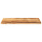 Tafelblad rechthoekig 110x70x2,5 cm massief ruw mangohout