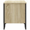 Schoenenkast 90x38x45,5 cm bewerkt hout sonoma eikenkleurig