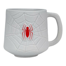 Mok Spider-Man PP11689MCV2 Wit Grijs Keramisch 3D 450 ml