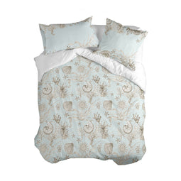 Noorse hoes HappyFriday Coral reef Multicolour 240 x 220 cm
