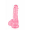 Zwarte Dildo Pure Jelly Roze