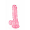 Zwarte Dildo Pure Jelly Roze