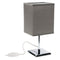 Bureaulamp Metaal Keramisch Textiel (11 x 27,5 x 13 cm) Kleur Wit