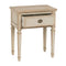 Nachtkastje Crème Natuurlijk Sparrenhout Hout MDF 56 x 36 x 68 cm