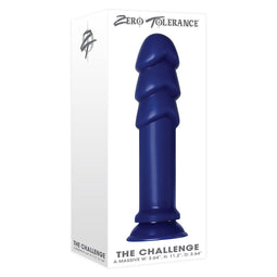 Zwarte Dildo Zero Tolerance Adventures Platinum Blauw