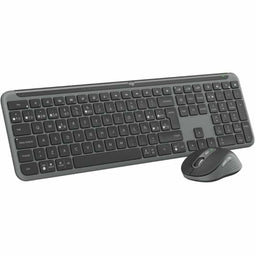Toetsenbord Logitech Grijs Qwerty Spaans QWERTY
