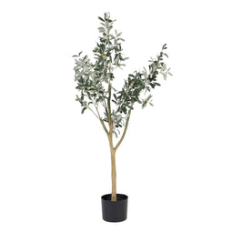 Decoratieve plant Polyester Polyethyleen Olijfboom 55 x 60 x 112 cm
