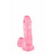 Zwarte Dildo Pure Jelly Roze