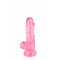 Zwarte Dildo Pure Jelly Roze