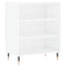 Dressoir 57x35x70 cm bewerkt hout hoogglans wit