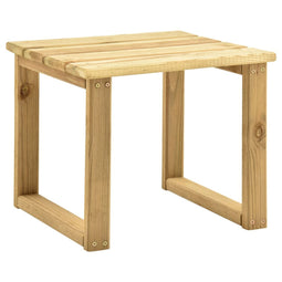 Bijzettafel voor ligbed 30x30x26 cm gempregneerd grenenhout