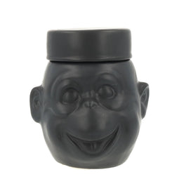 Monkey Big Smile Mat Zwart waxbrander geurbrander
