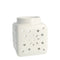Vierkant Cut Out Patern Wit waxbrander geurbrander
