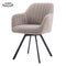 Tower living Bruno swivel armchair - fabric Nature 120 Beige grey