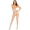Bodystocking René Rofé Wit (Één maat)