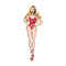 Gympak Bombshell Boudoir Rood M