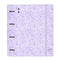 Ringmap Safta Light purple flowers Paars 27 X 32 X 4 cm
