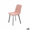 Stoel Roze Stof 45 x 89 x 53 cm Elegant (4 Stuks)