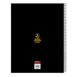 Boek over Ringen Kings League Porcinos Zwart 5 mm