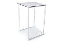 Statafel Times vierkant - Metaal - Stapelbaar - afm. 70x70 cm