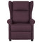 Fauteuil verstelbaar stof crmekleurig