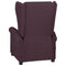 Fauteuil verstelbaar stof crmekleurig
