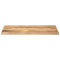 Tafelblad rechthoekig 120x50x2,5 cm massief mangohout