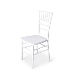 Stapelstoel Chiavari kunststof Wit