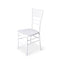 Stapelstoel Chiavari kunststof Wit