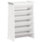 Kruidenbak 6-laags 69x40x101,5 cm massief grenenhout wit
