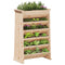 Kruidenbak 6-laags 69x40x101,5 cm massief grenenhout