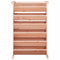 Kruidenbak 6-laags 69x40x101,5 cm massief douglashout