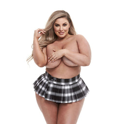 Erotisch Kostuum Teacher’s Pet School Girl Zwart Queen size