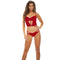 Ondergoed Set Bombshell Boudoir Rood (M)
