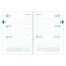 Agenda DOHE Tangram Basic Blauw A5 2024-2025