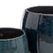 Plantenbakkenset Keramisch Blauw 55 x 55 x 55 cm (2 Stuks)