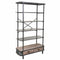 Planken Alexandra House Living Grijs Ijzer Sparrenhout 40 x 181 x 100 cm