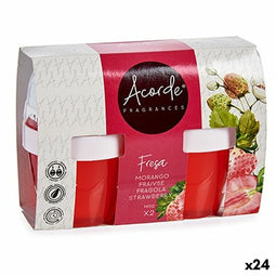 Luchtverfrisserset Gel Aardbei (24 Stuks)