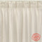 Gordijn Alexandra House Living Rebeca Beige 400 x 270 x 1 cm Doorschijnend
