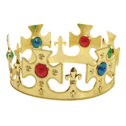 Kroon My Other Me Koning Goud Gouden Één maat (57 cm)