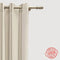 Gordijn Alexandra House Living Rebeca Grijs 300 x 270 x 1 cm Doorschijnend