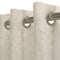 Gordijn Alexandra House Living Rebeca Beige 300 x 270 x 1 cm Doorschijnend