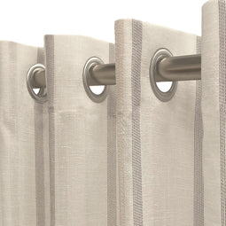 Gordijn Alexandra House Living Rebeca Grijs 400 x 270 x 1 cm Doorschijnend