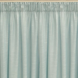 Gordijn Alexandra House Living Rustik Turkoois Natuurlijk 400 x 270 x 1 cm Doorschijnend