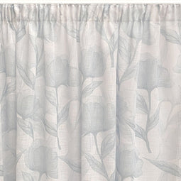 Gordijn Alexandra House Living Sofia Turkoois 400 x 270 x 1 cm Doorschijnend