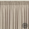 Gordijn Alexandra House Living Rustik Grijs Natuurlijk 140 x 270 x 1 cm Doorschijnend